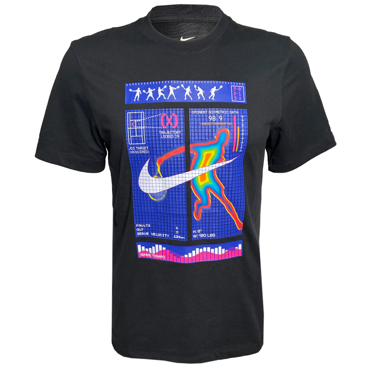 Nike Men's Court Dri-Fit Tee OC HJ3369-010 Nike Men's Court Dri-Fit Tee OC HJ3369-010