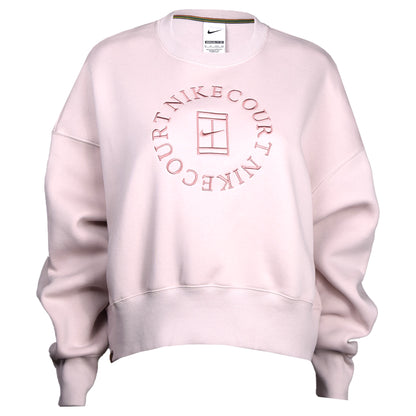 Nike sweatshirt Court Phoenix Fleece Crew Heritage pour femme HJ8988-667