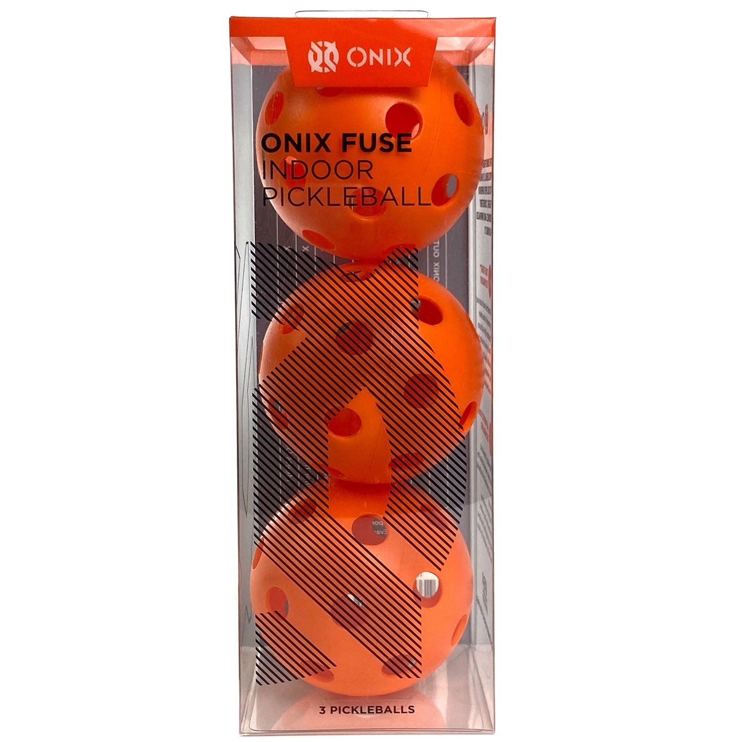 Onix balls Fuse Indoor (pkg 3) orange