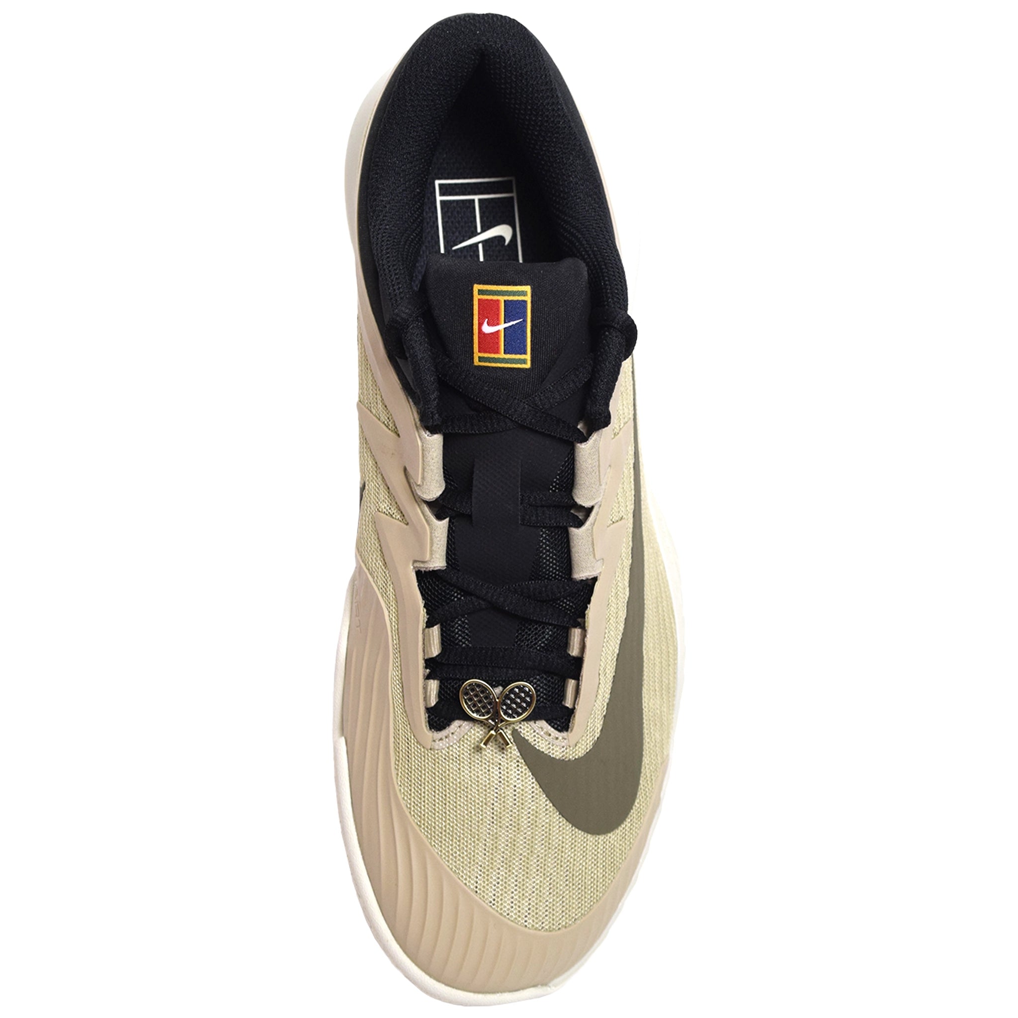 Nike Vapor Pro 3 Heritage Premium HC Tennis Pickelball Shoe HV1483-200 Men Sizes Nike Vapor Pro 3 Heritage HC Tennis Shoes Khaki Olive HV1483  main image 2