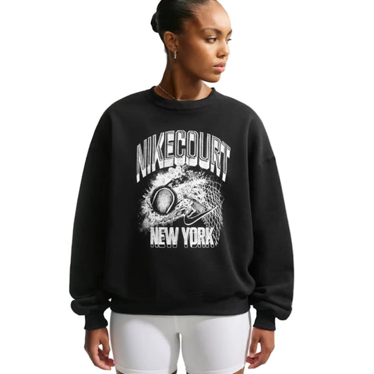 Nike Hoodie Court Studio Fleece OS GFX pour femme IM9412-010