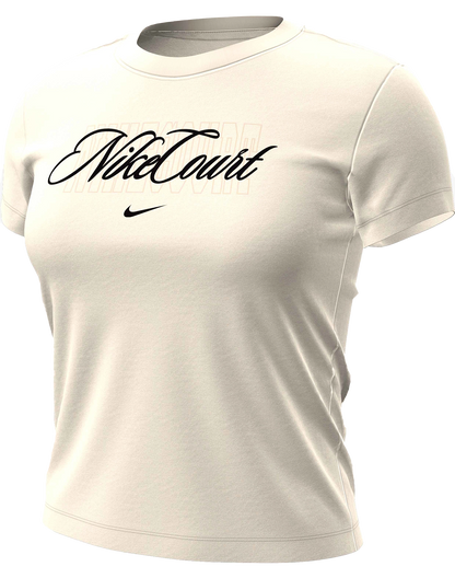 Nike T-shirt court à manches courtes Heritage pour femme IO4245-102