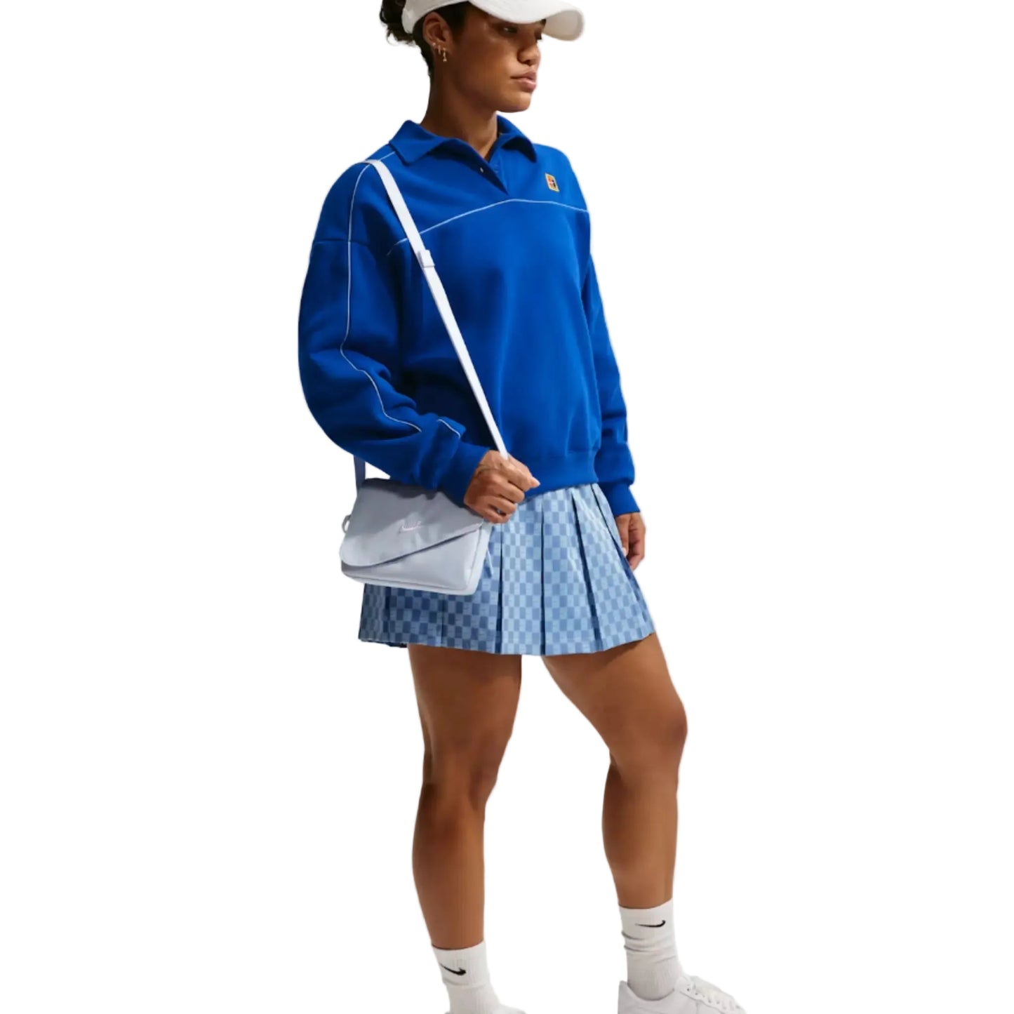 Nike Court LS Fleece Haut pour femme IU3253-417