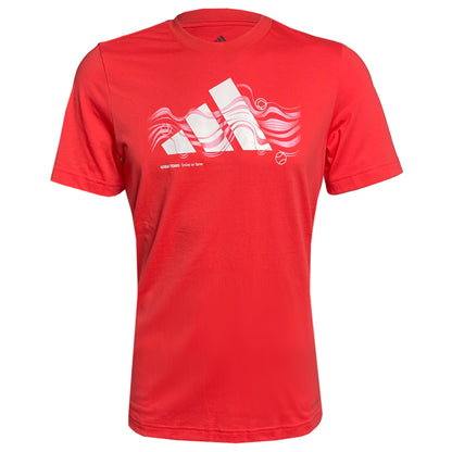 Adidas T-shirt graphique Logo Heat pour homme JD8255