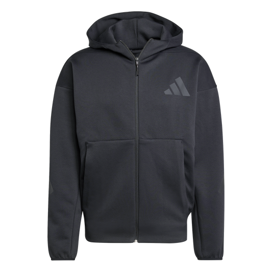 Adidas Men's Z.N.E. Full-Zip Hooded Jacket JE7538 - Black