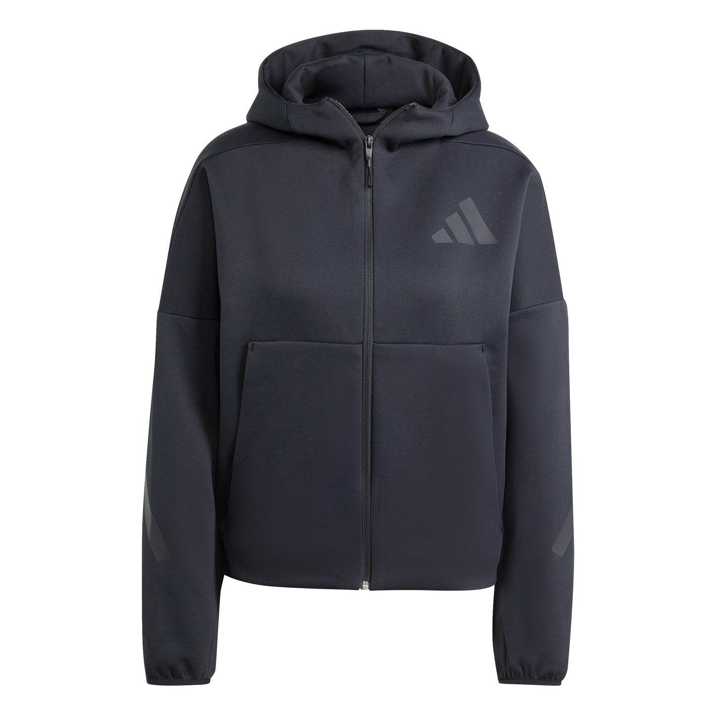 Adidas Women's Z.N.E. Full-Zip Hooded Jacket JE7848 - Black