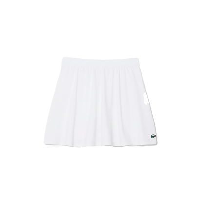 Lacoste Jupe d'entraînement en piqué Ultra-Dry anti-odeurs pour femme JF0218-51-800