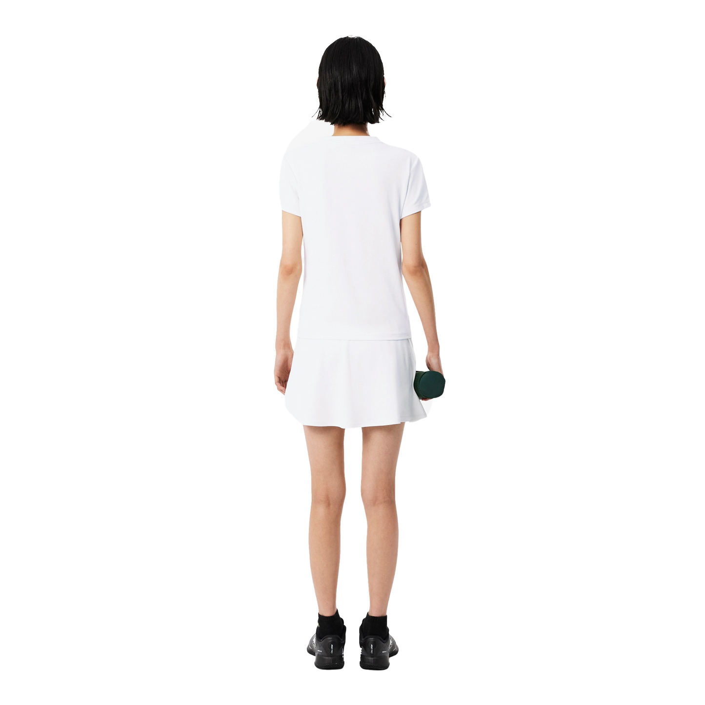 Lacoste Jupe d'entraînement en piqué Ultra-Dry anti-odeurs pour femme JF0218-51-800