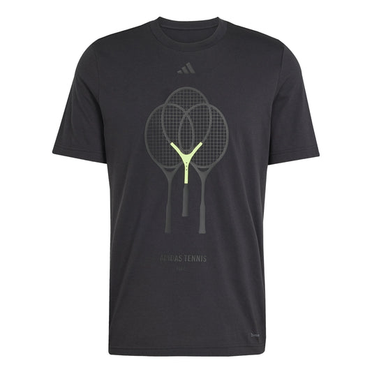 Adidas Men's 3 Racquets Graphic T-Shirt JJ1410