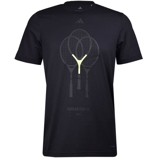 Adidas Men's 3 Racquets Graphic T-Shirt JJ1410