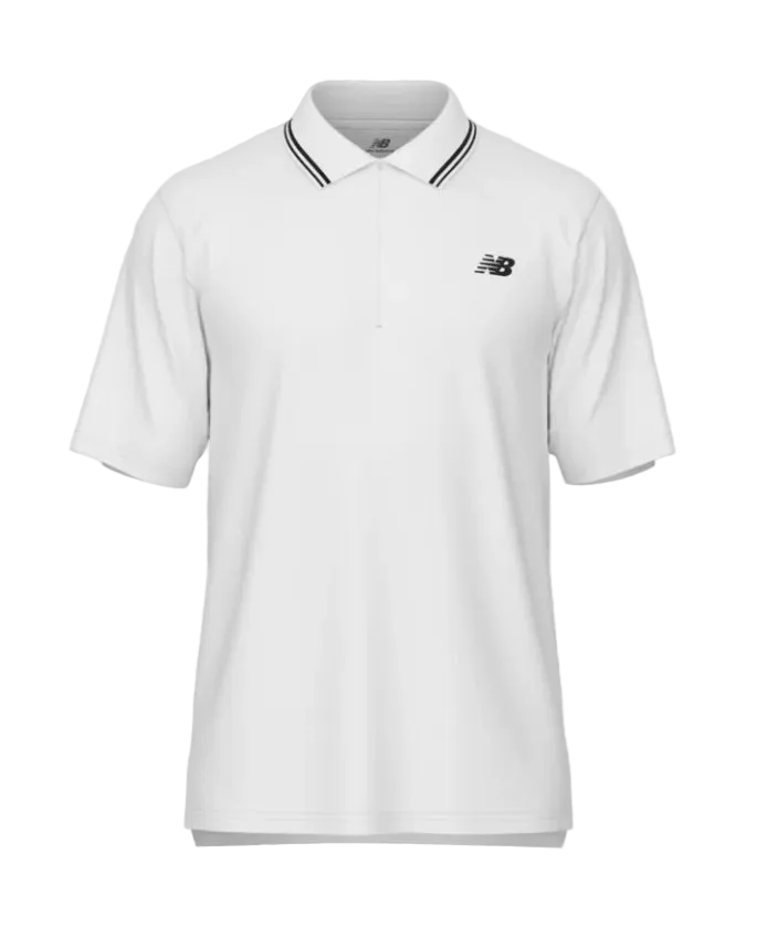 New Balance Polo de Tournoi pour homme MT41402-WT