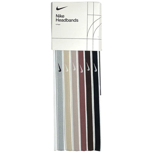 Nike Swoosh Sport Tipped Headbands 6pk 2.0 N1002021137OS