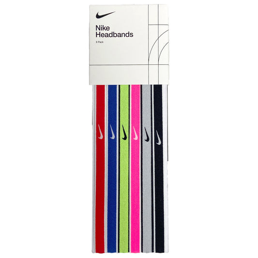 Nike Swoosh Sport Tipped Headbands 6pk 2.0 N1002021655OS