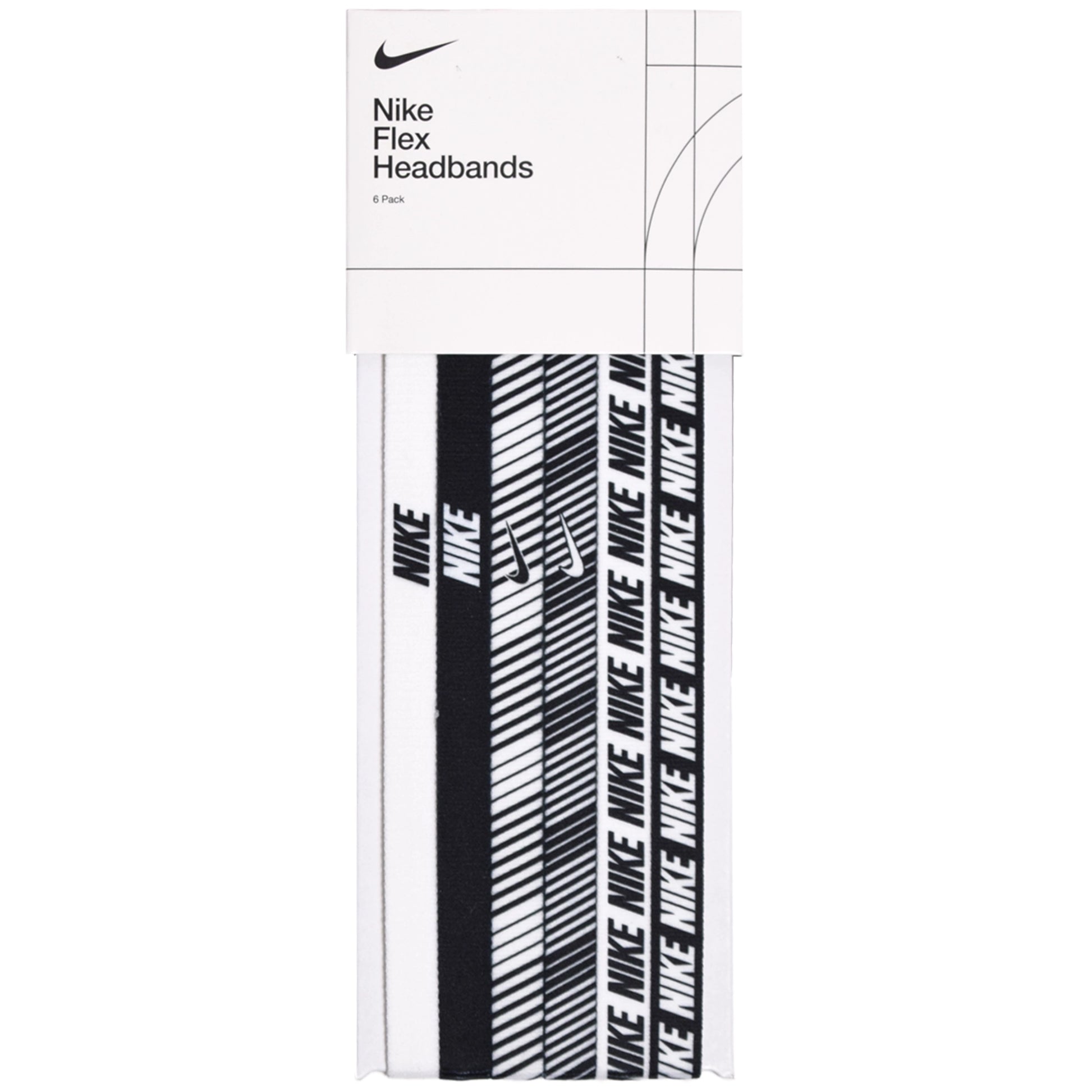 Nike Flex Classic Headbands assorted 6pk N1011930189OS - Tenniszon