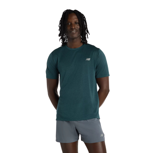 New Balance T-shirt RC Essential pour homme - Vert