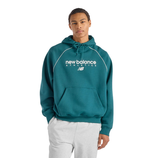 New Balance Sweat à capuche en molleton Trackside pour homme MT611629-AAV