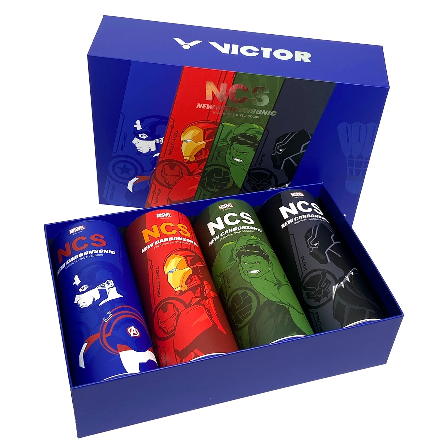 Victor Avenger's NCS Carbon Shuttle Coffret de 4 tubes