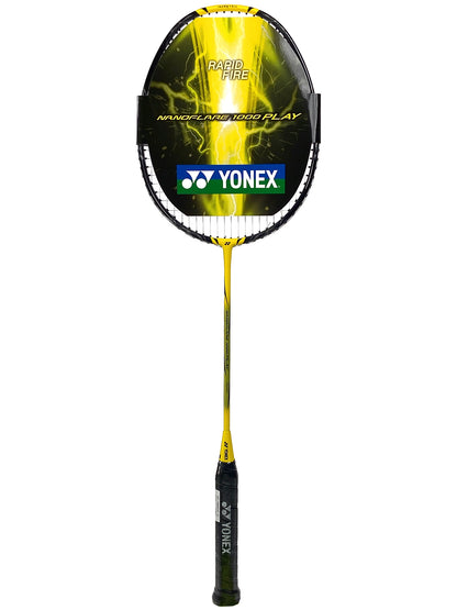 Yonex Nanoflare 1000 Play Lightning Yellow Strung - 4U Yonex Nanoflare 1000 Play Lightning Yellow Strung - 4U