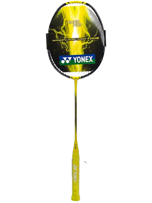 Yonex Nanoflare 1000 Tour Strung Lightning Yellow - 4U