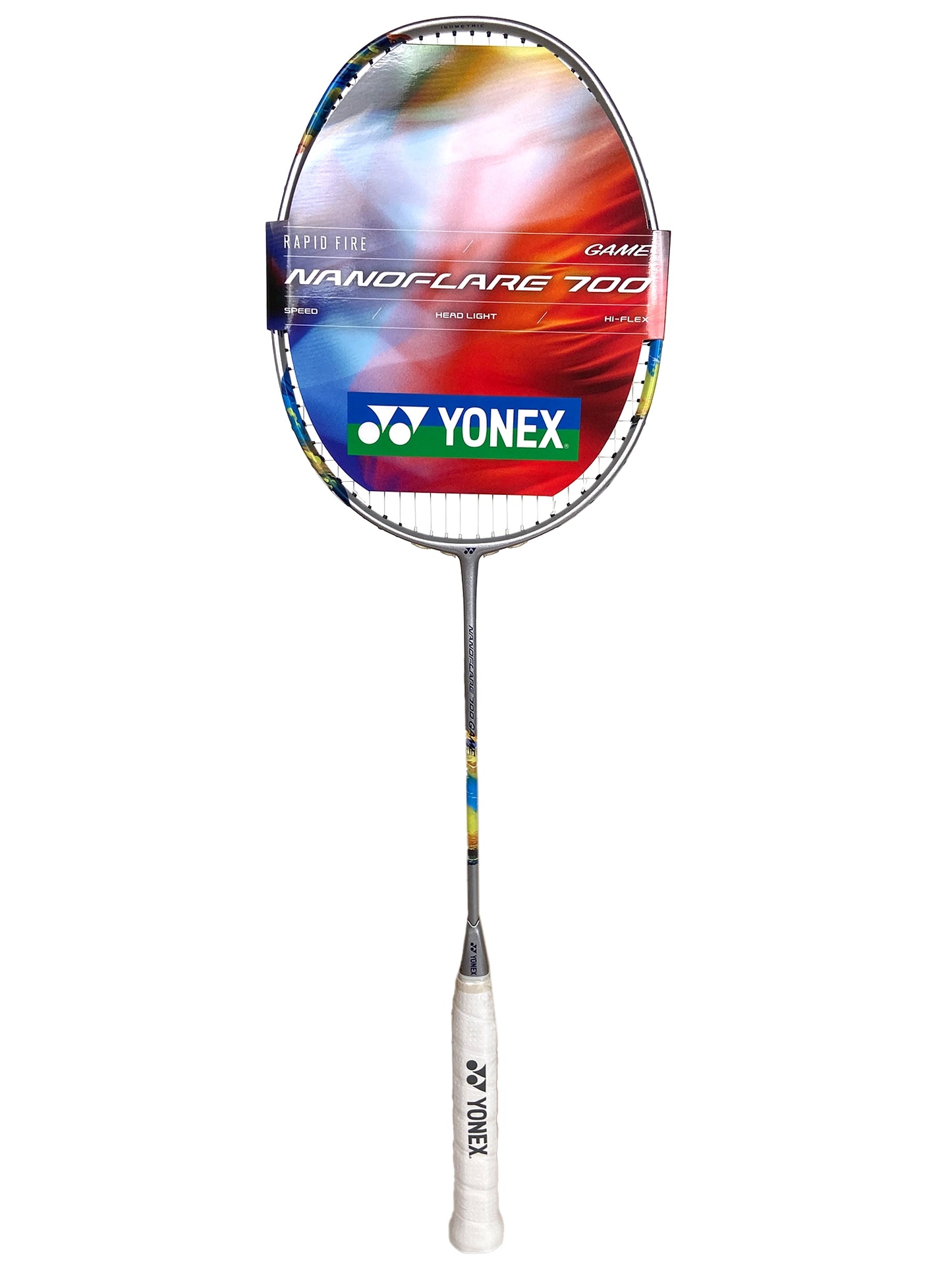 Yonex NanoFlare 700 Game Strung Silver/Sky Blue