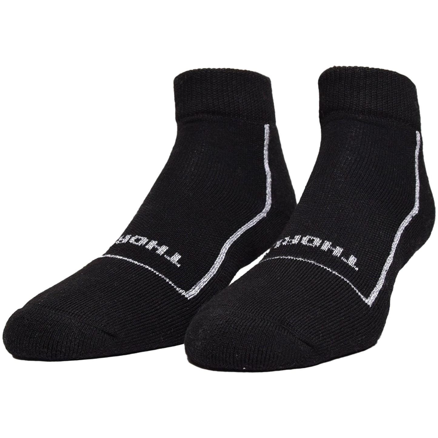 Thorlo Light Cushion Ankle Pickleball Socks Black (PBMU01-BLK)