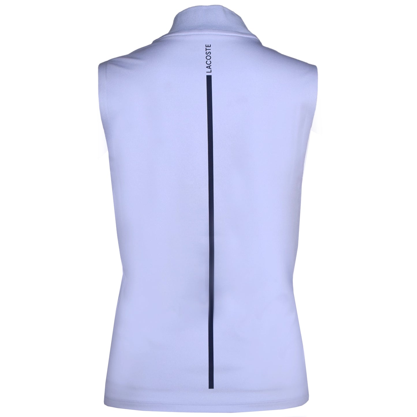 Lacoste Women's Sleeveless Ultra Dry Stretch Zippered Polo Shirt PF0202-52-J2G