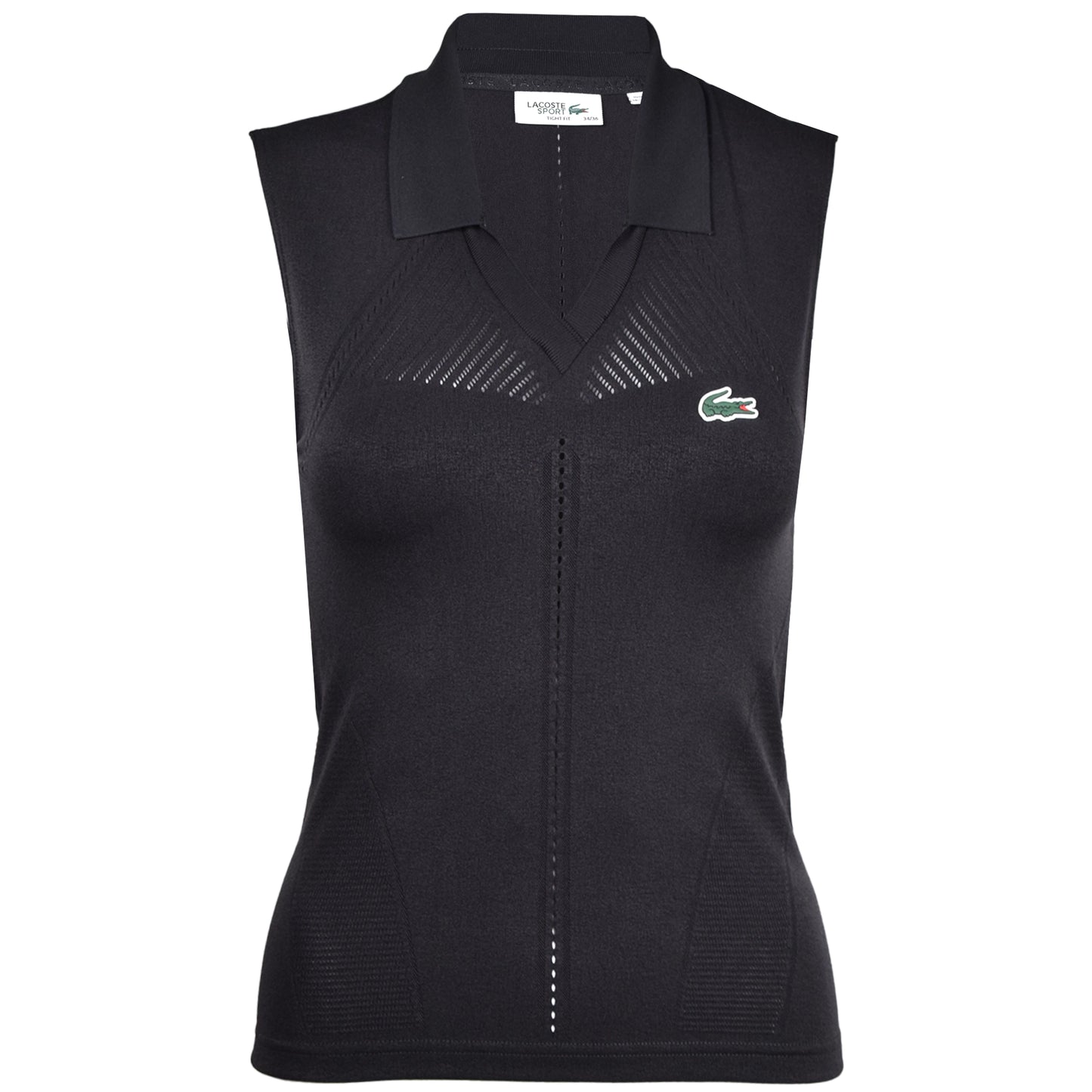 Lacoste Polo sans manches Stretch Knit pour femme PF0614-52-C31