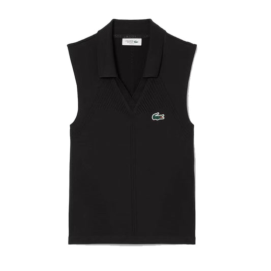 Lacoste Polo sans manches Stretch Knit pour femme PF0614-52-C31