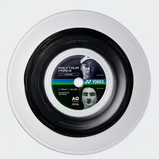 Yonex reel Polytour Force 125 Black (200M)