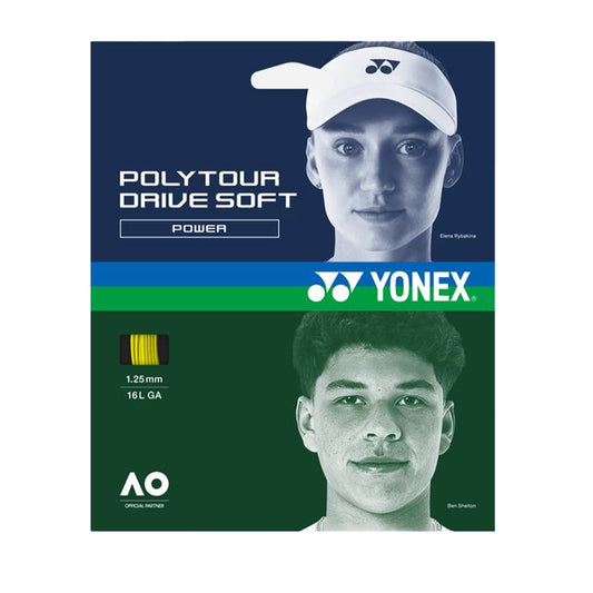 Yonex Polytour Drive Soft 125 Jaune