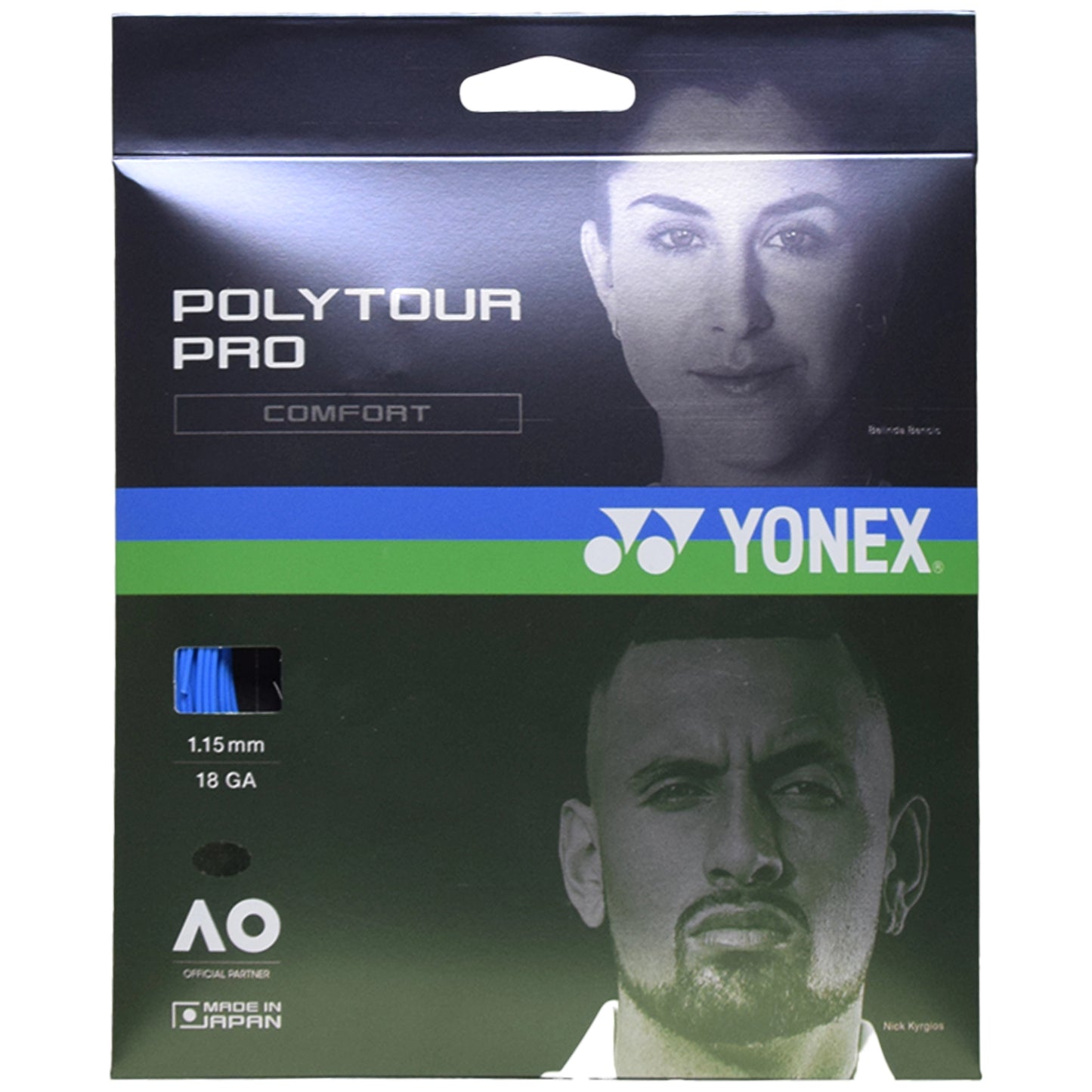 Yonex Polytour Pro 115 Blue - Tenniszon