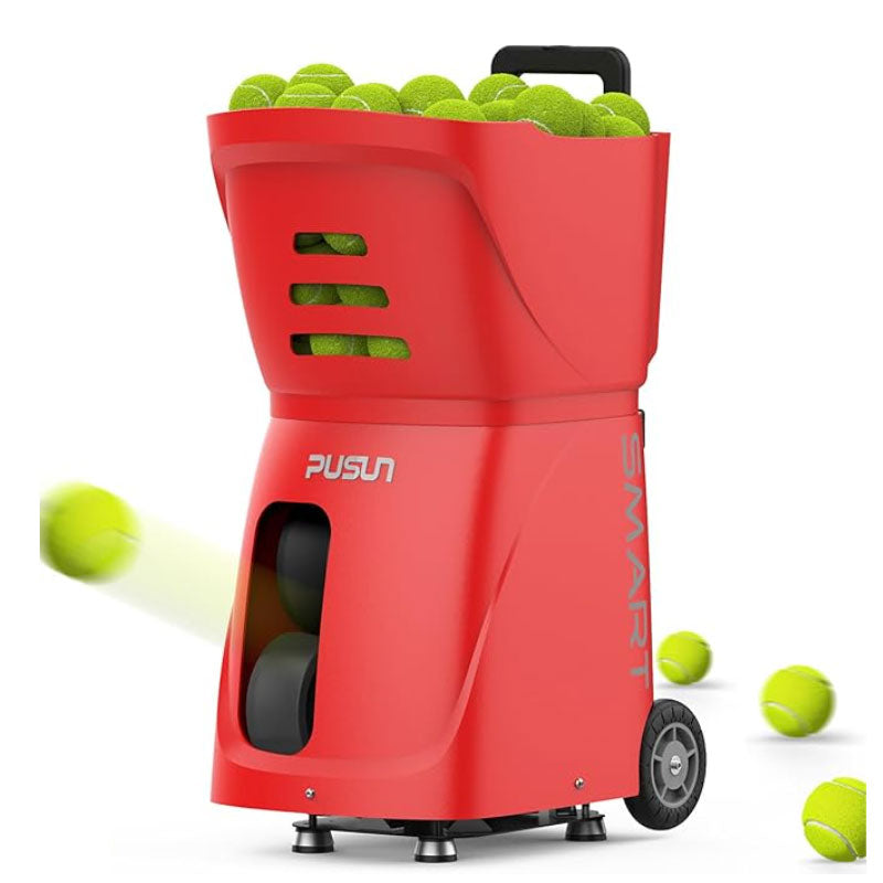 Pusun PT-SMART portable Tennis Ball launcher - Red