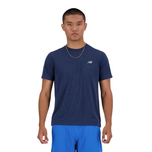 New Balance Men's RC Essential T-Shirt - Navy Blue