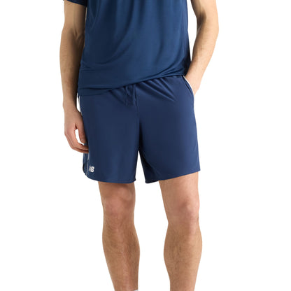 New Balance Short de tournoi pour homme - Bleu marine