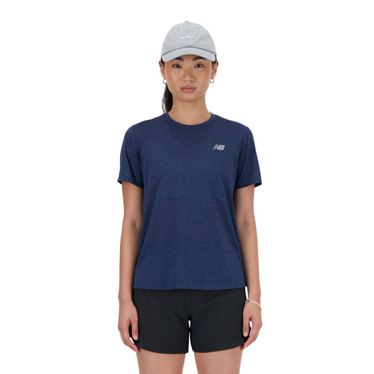 New Balance Women's RC Essential T-Shirt - Navy Blue