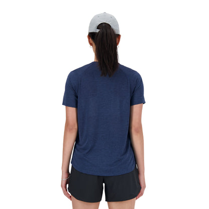 New Balance T-shirt RC Essential pour femme - Bleu marine