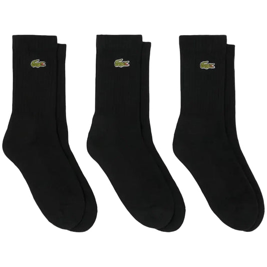 Lacoste Men's Sport Crew Socks (3PK) RA4182-51-8VM - Tenniszon