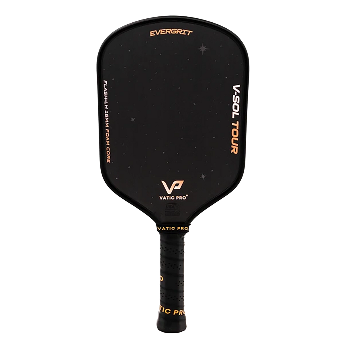 Vatic Pro V-Sol Tour with Evergrit 16mm (Includes Paddle Cover)
