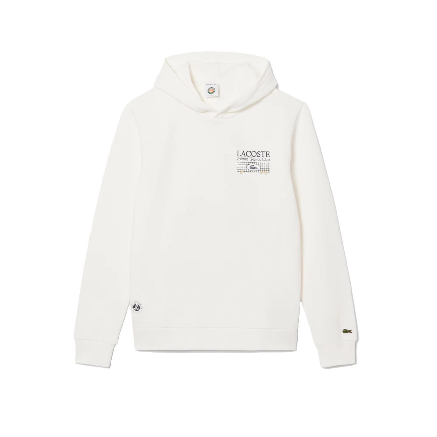 Lacoste Sweatshirt à capuche Édition Roland-Garros pour homme SH0745-51-70V