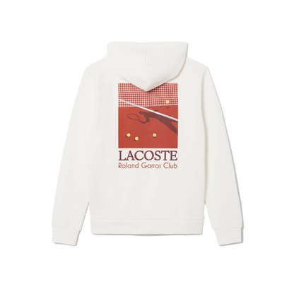 Lacoste Sweatshirt à capuche Édition Roland-Garros pour homme SH0745-51-70V