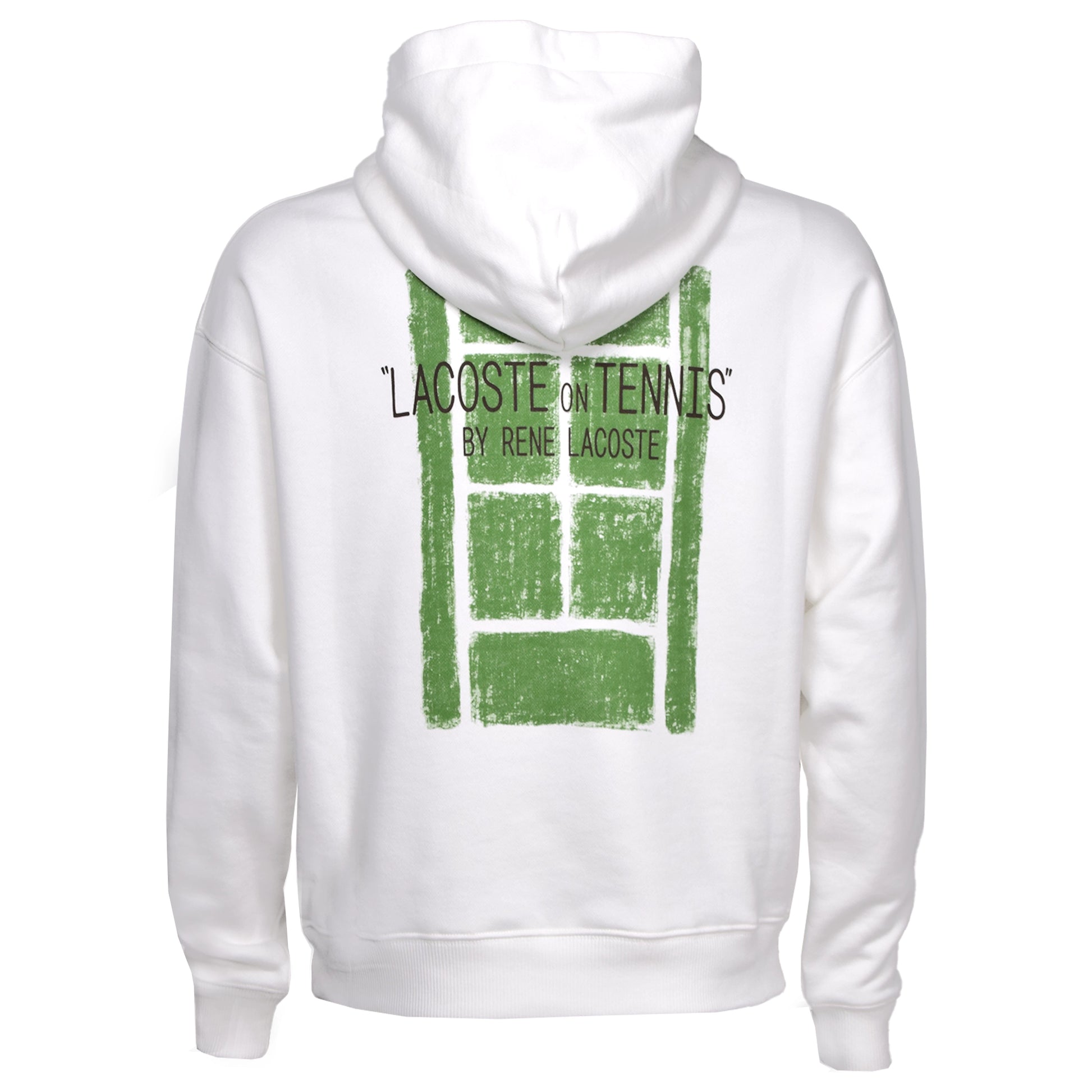 Lacoste Men's Printed Hoodie SH2196-52-70V - Tenniszon