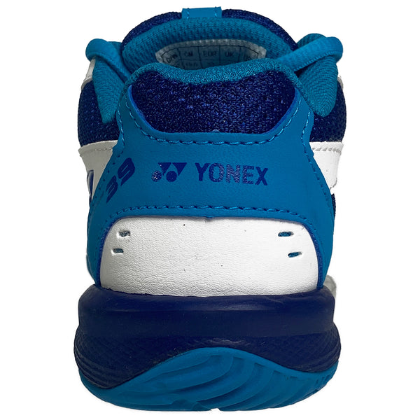 Yonex Power Cushion SHB39 Junior Indoor White Blue Tenniszon