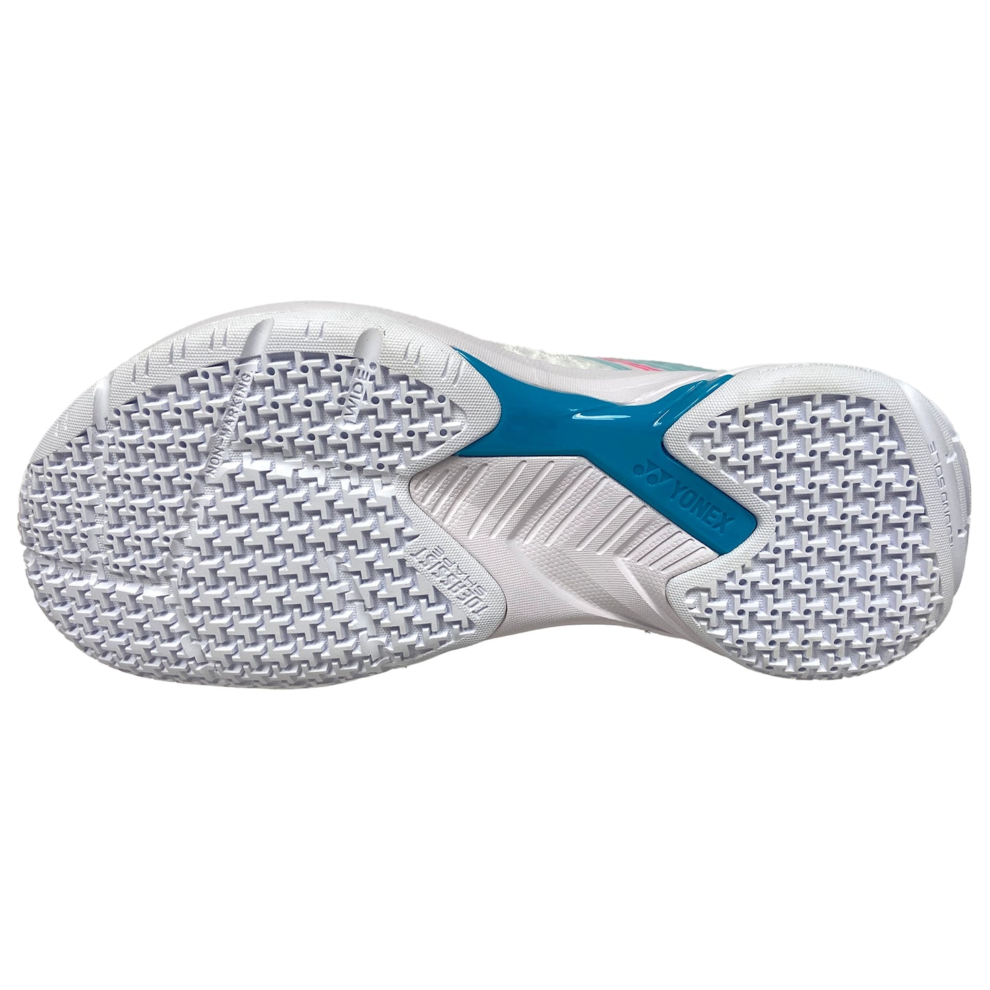 Yonex Power Cushion Cascade Accel WIDE Women's Indoor White/Sky Blue