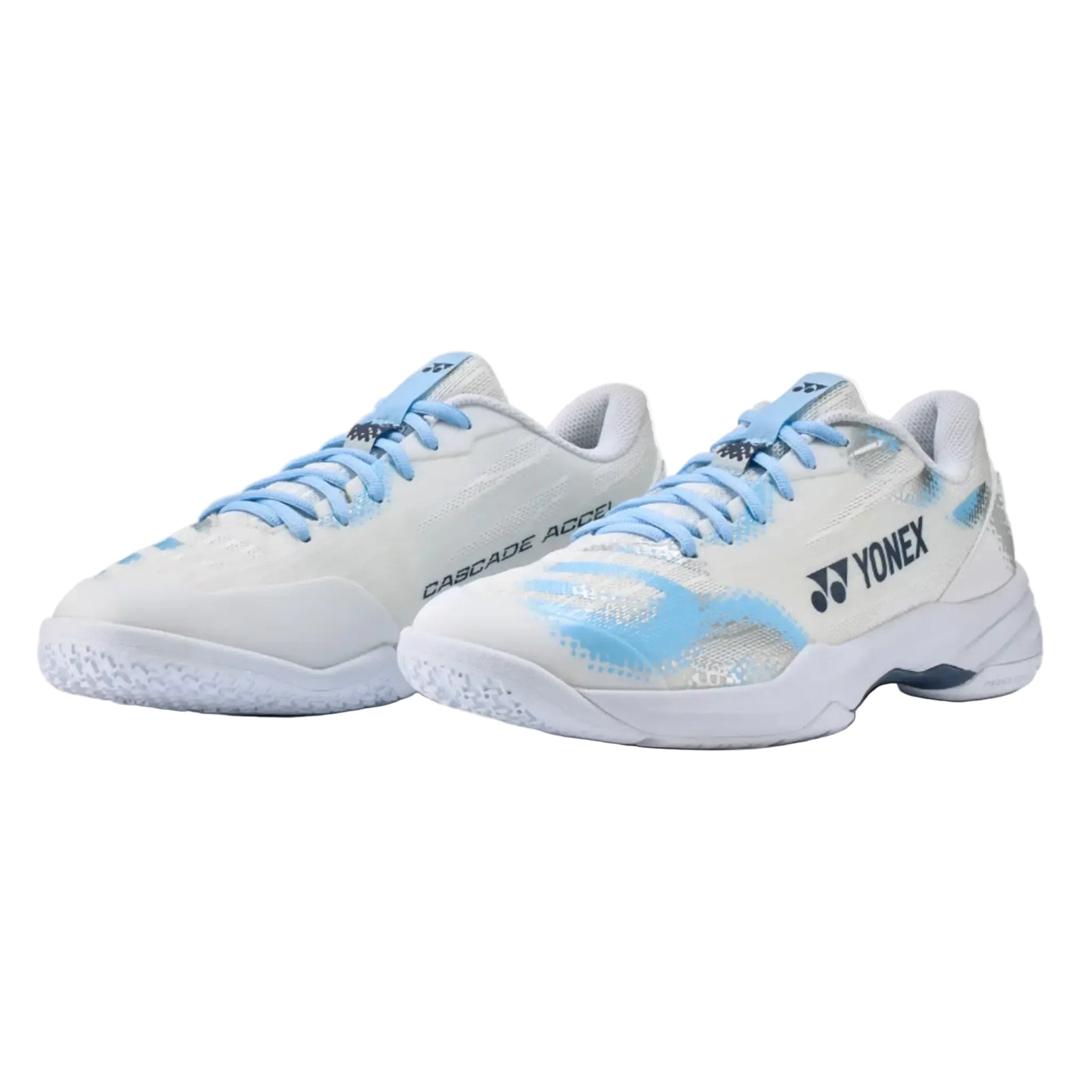 Yonex Power Cushion Accel 2 LARGE Indoor Femme Blanc/Bleu