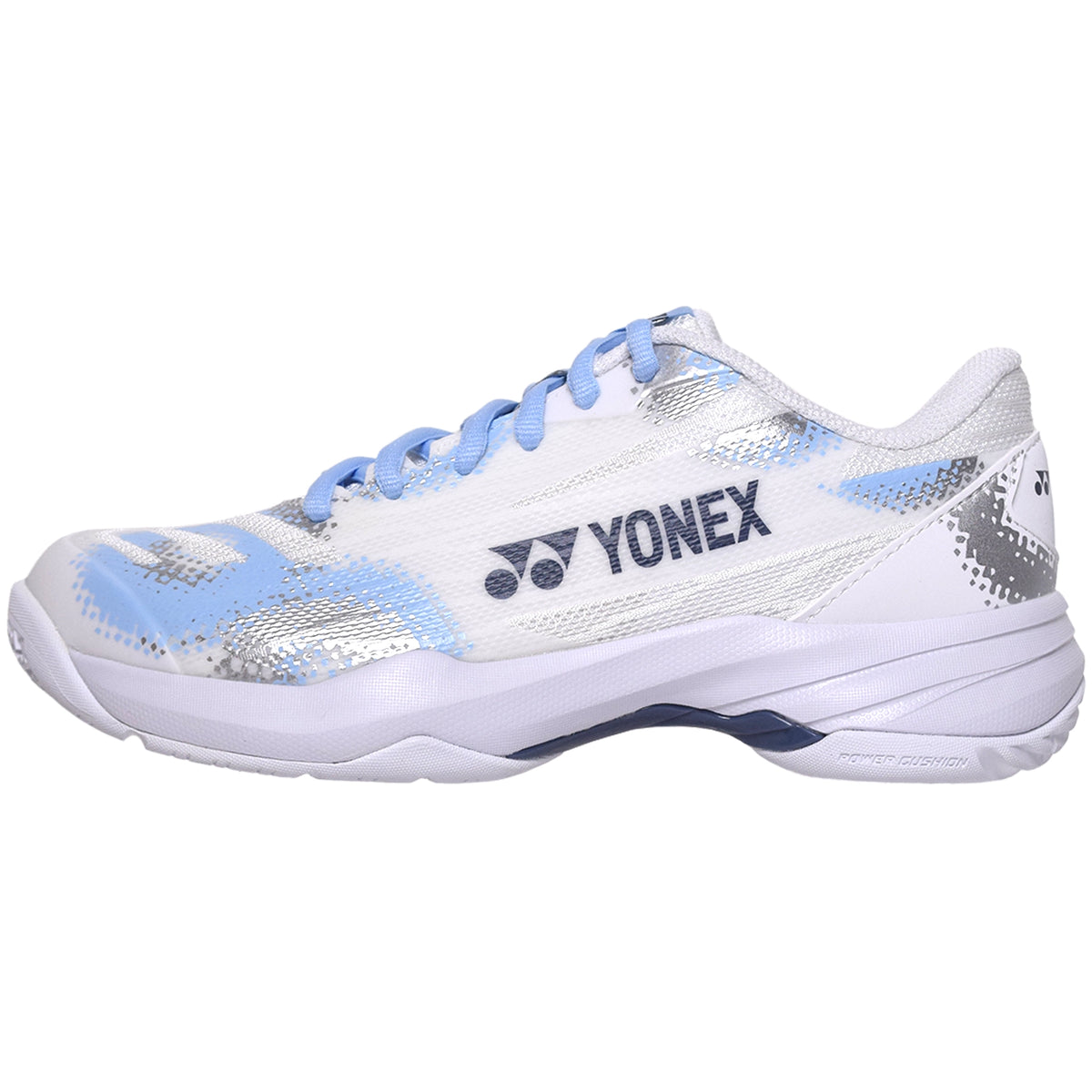 Yonex Power Cushion Accel 2 LARGE Indoor Femme Blanc/Bleu