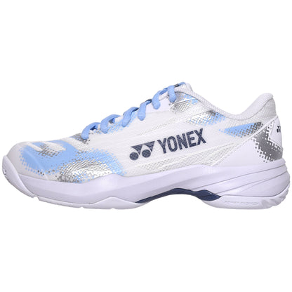 Yonex Power Cushion Accel 2 LARGE Indoor Femme Blanc/Bleu