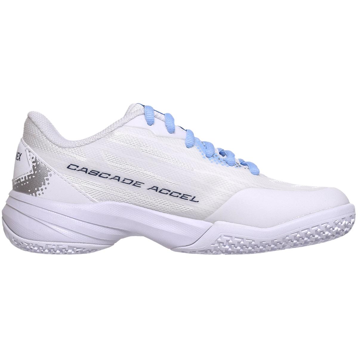 Yonex Power Cushion Accel 2 LARGE Indoor Femme Blanc/Bleu