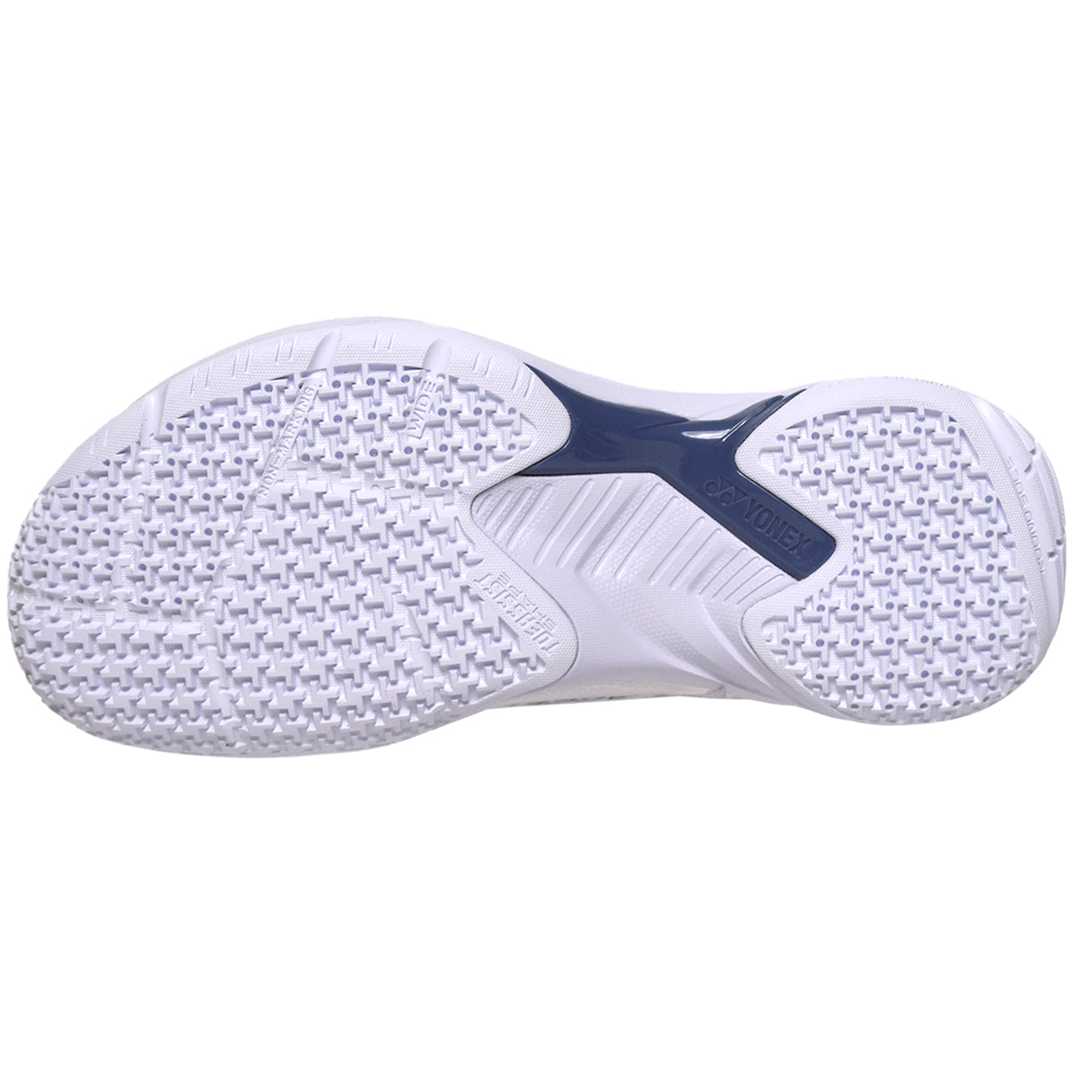 Yonex Power Cushion Accel 2 LARGE Indoor Femme Blanc/Bleu