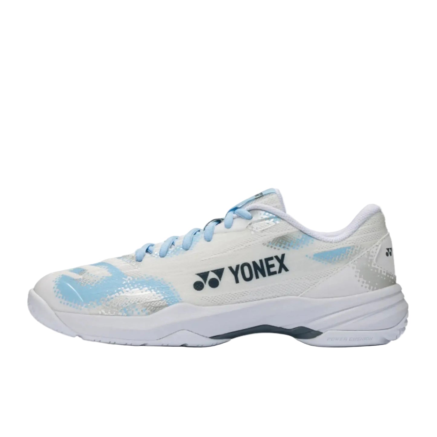 Yonex Power Cushion Accel 2 LARGE Indoor Femme Blanc/Bleu