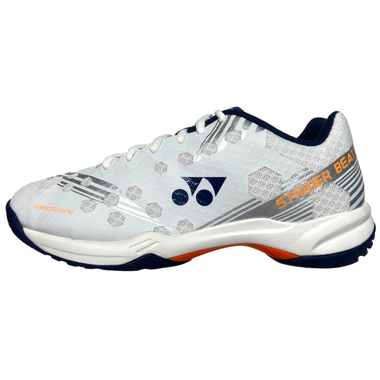 Yonex Power Cushion Strider Beat Men's Indoor - White/Orange